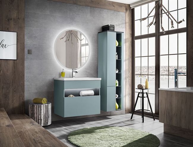 Welk type wastafelblad kies je voor de badkamer - betonlook of houtlook?