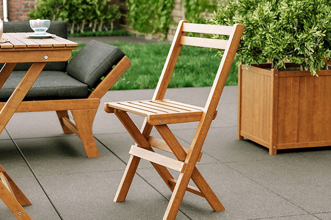 Goedkope tuinstoelen kunnen ook prachtig zijn!