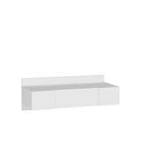Kaptafel met Spiegel (100x33) Wit