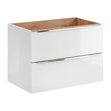 Washbasin with washbasin 80 cm White - Brenda