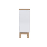 Bathroom Cabinet Low White Oak (86x35)