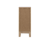 Bathroom Cabinet Low White Oak (86x35)