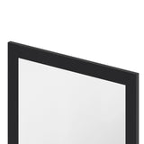 Wandspiegel Mat Zwart